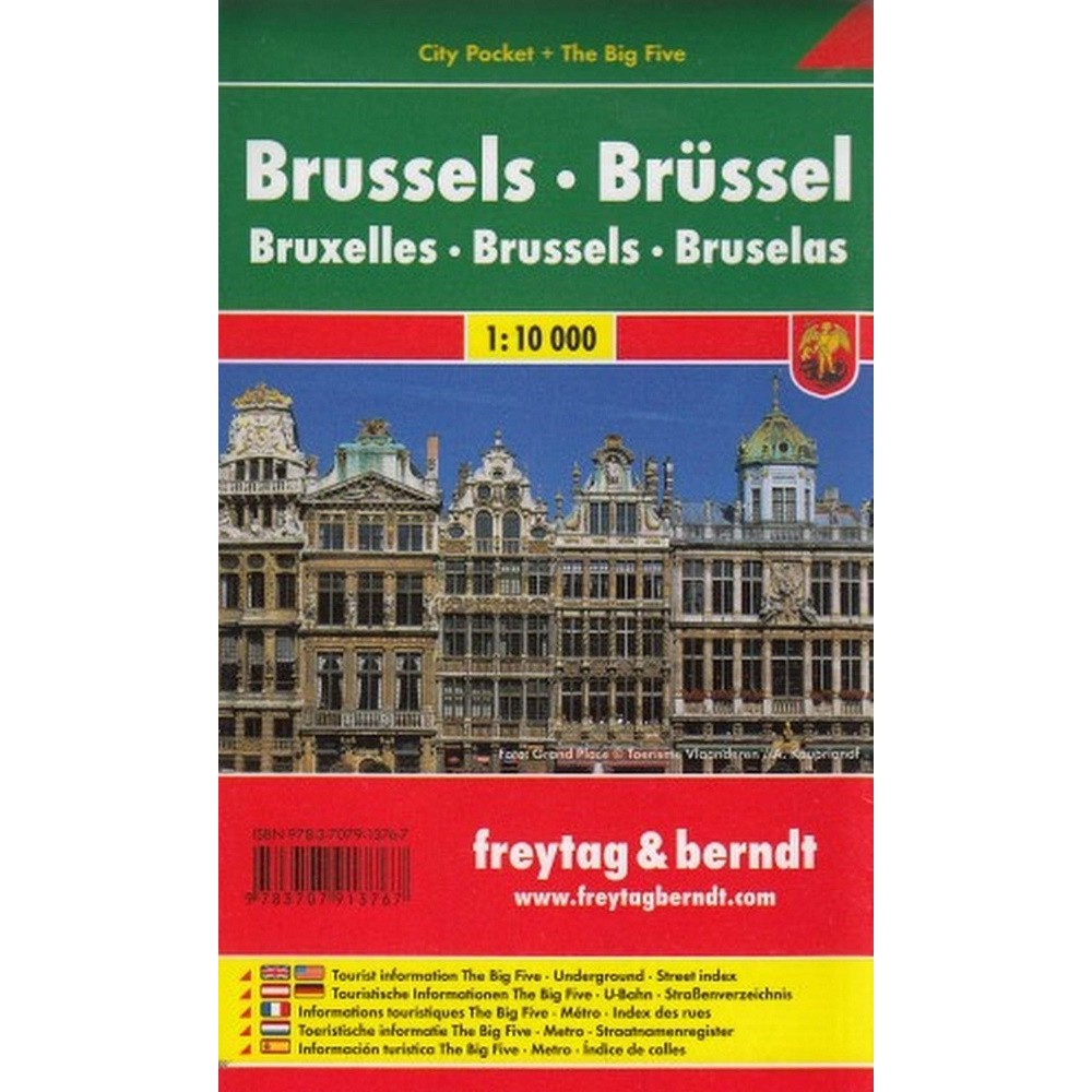 Bryssel pocket map FB